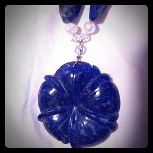 Lapis Lazuli Necklace and Bracelet